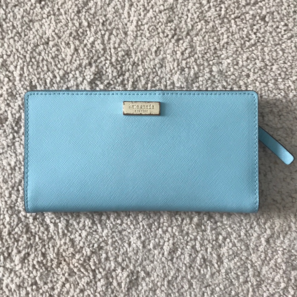 Kate Spade “Stacy” wallet * Tiffany blue